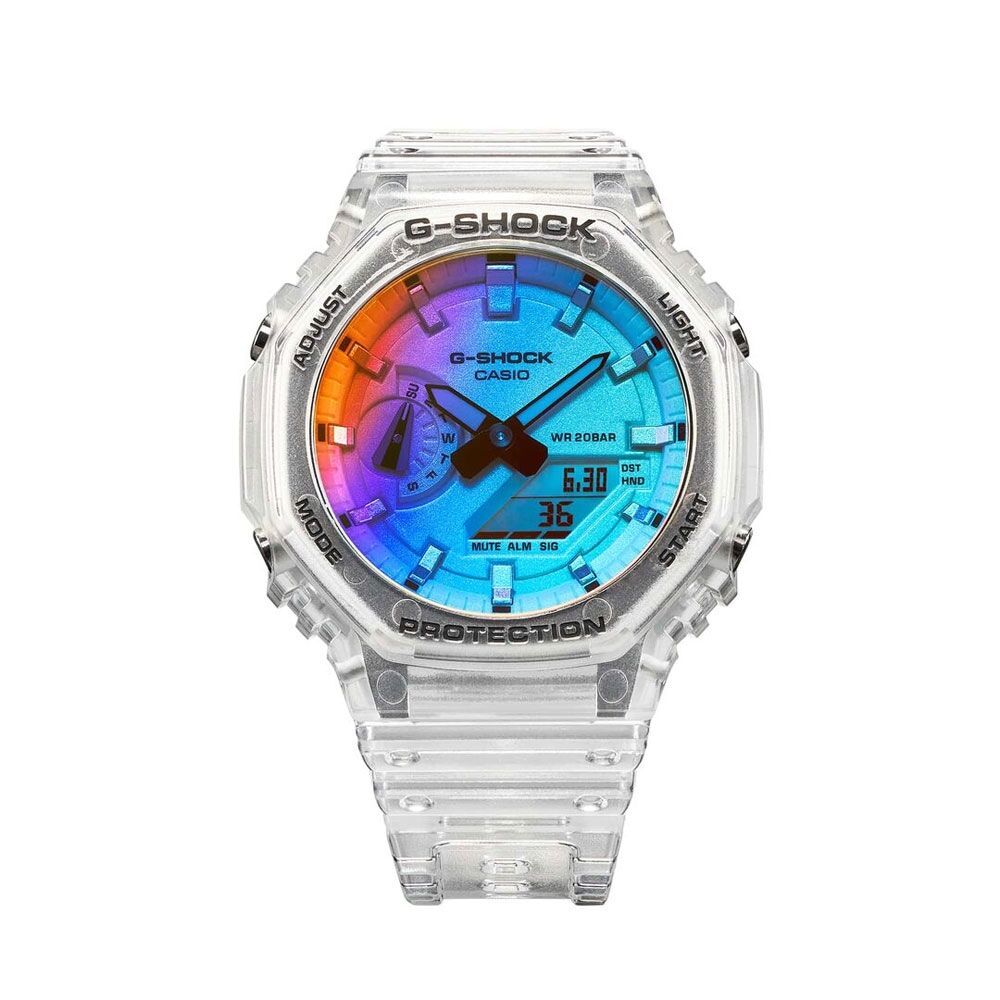 Montre G-Shock Collection Iridescent colors GA2100SRS-7AER vue 5