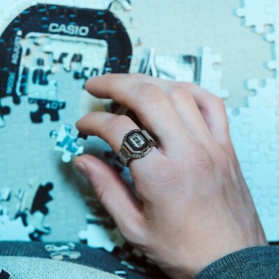 Bague Casio Ring Watch CRW-001-1ER