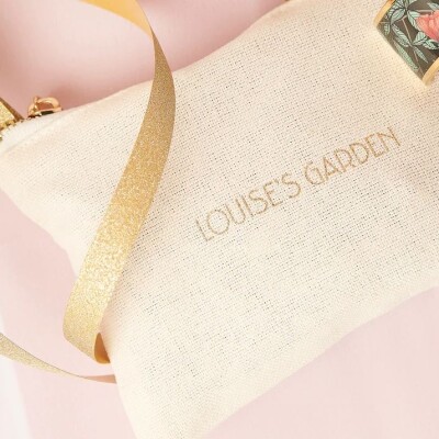 Bracelet Louise Garden Jonc Galet Prune