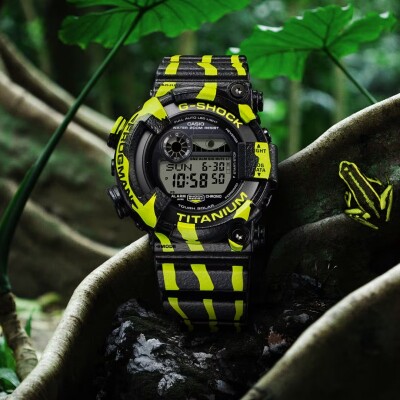 Montre G-Shock Frogman Three-striped Poison Frog Edition Limitée GW-8200TPF-1ER