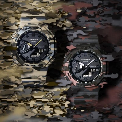 Montre G-Shock Camouflage GA-2100CM-8AER