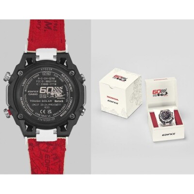 Montre Casio Edifice X Honda F1 First Victory 60th Anniversary Édition Limitée ECB-2300HR-1AER – HONDA F1 F