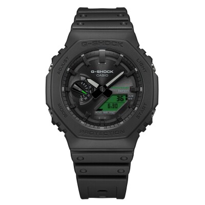 Montre G-SHOCK Black & Electro Green Bluetooth Solaire GA-B2100BEG-1A