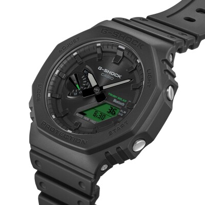 Montre G-SHOCK Black & Electro Green Bluetooth Solaire GA-B2100BEG-1A