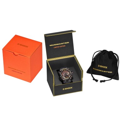 Montre G-Shock Mudmaster Édition Magma Gold | Triple Capteur & Solaire GWG-B1000MG-1A9