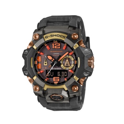 Montre G-Shock Mudmaster Édition Magma Gold | Triple Capteur & Solaire GWG-B1000MG-1A9