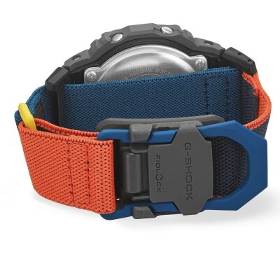 Montre G-Shock DW-5600MNC-8A2 | Édition Multicolore | Bracelet Tissu FIDLOCK®