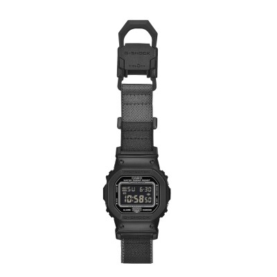 Montre G-Shock Bracelet Tissu Extensible, Boucle Magnétique FIDLOCK® DW-5600MNC-1