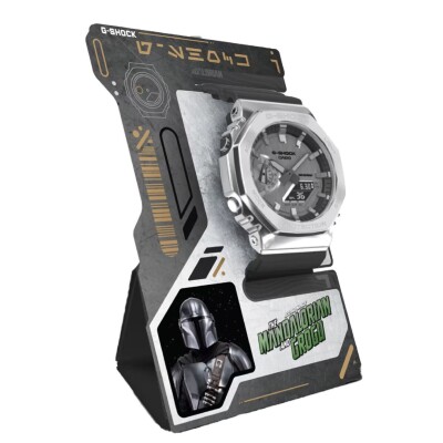 Montre G-Shock x STAR WARS "The Mandalorian and Grogu" Édition Limitée GM-2100-1AER-MAN