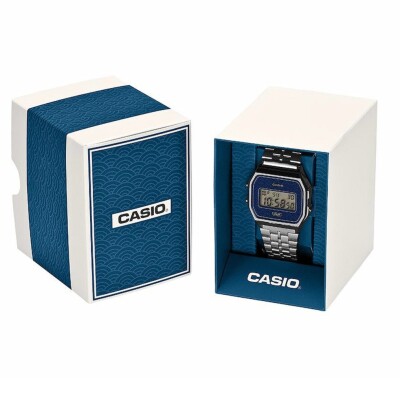 Montre CASIO Vintage SEIGAIHA Bleu A159WEVJ-7ER Made in Japan