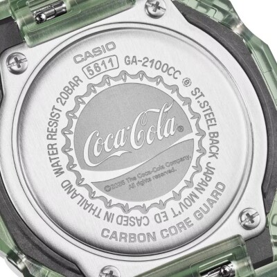 Montre G-Shock x Coca-Cola® Edition limitée GA-2100CC-3AER