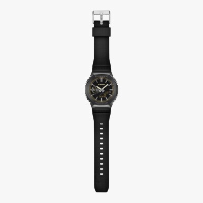 Montre Casio G-SHOCK Metal CasiOak Luxe Black Dorée – GM-2100LXB-1A9ER