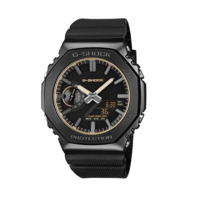 Montre Casio G-SHOCK Metal CasiOak Luxe Black Dorée – GM-2100LXB-1A9ER