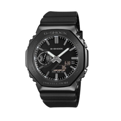 Montre Casio G-SHOCK Metal CasiOak Luxe Black Argent – GM-2100LXB-1AER
