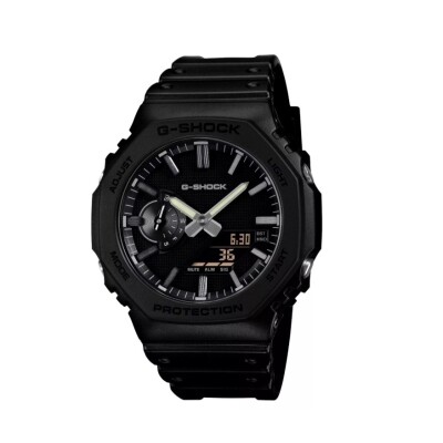 Montre Casio G-SHOCK CasiOak Luxe Black Argent GA-2100LXB-1AER