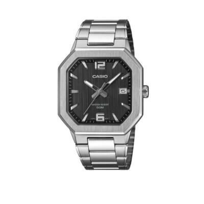 Montre Casio Collection Octogone Noir MTP-B195D-1AVEF