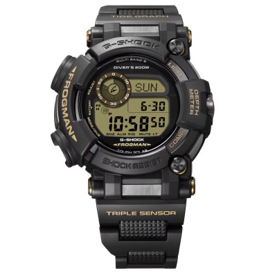 Montre Casio Montre G-SHOCK Frogman Diver's 200M Capsule Tan Accents Made in Japan – GWF-D1000BC-1ER Édition Limitée