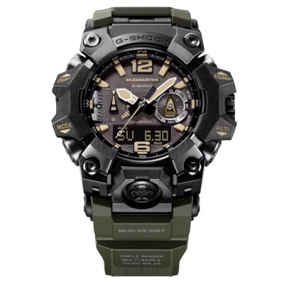 Montre G-SHOCK Mudmaster Capsule Tan Accents Made in Japan Édition Limitée GWG-B1000-1A3ER