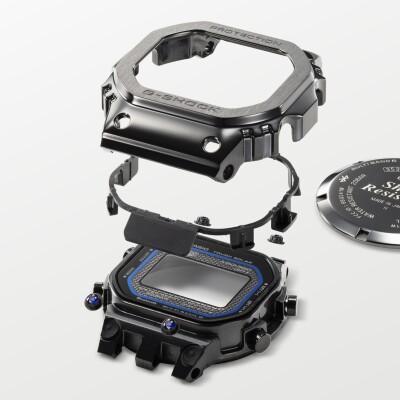 Montre CASIO G-SHOCK Full-Metal Saphirs Bleus Synthétiques GMW-B5000SB-1A2