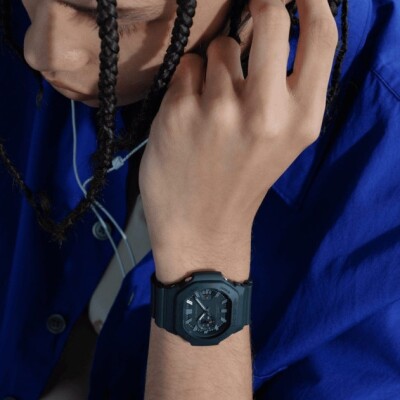 Montre G-SHOCK Elemental Chronograph Stealth Vert Olive GAC-2500-3AER