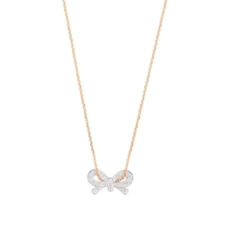 Collier nœud GINETTE NY en or et diamants