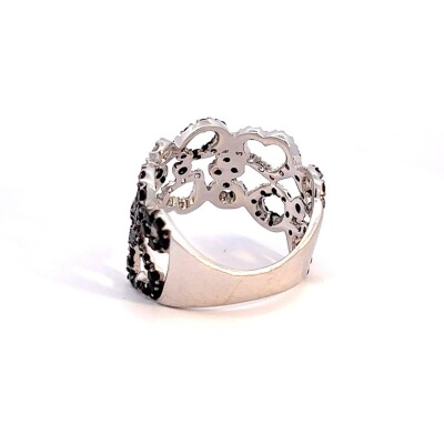 Bague Roberto Coin Mauresque en or Blanc