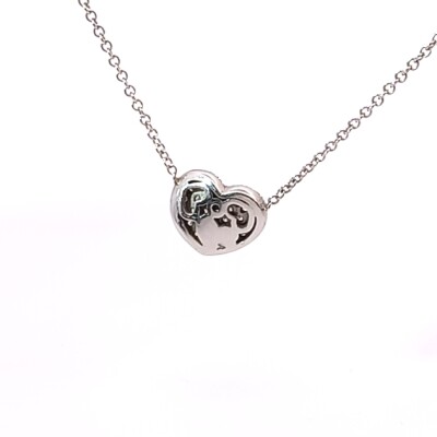 Collier In Love cœur diamants