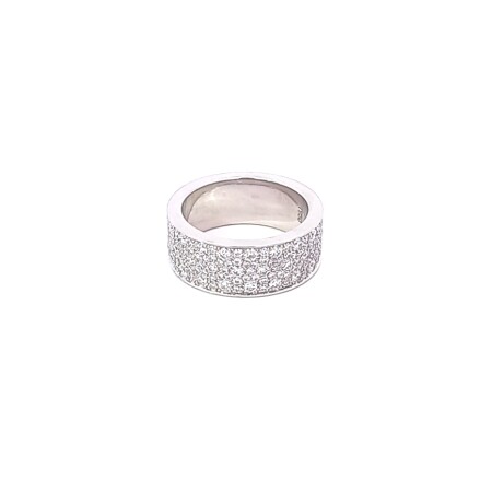 Bague Neige platine diamants