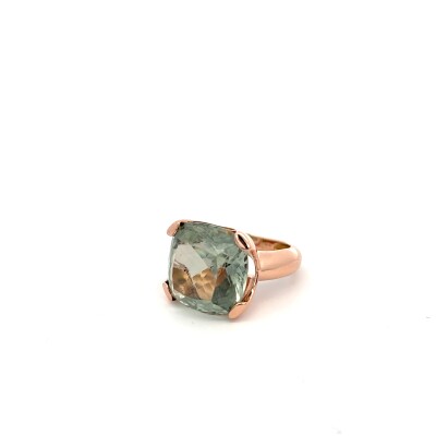 Bague prasiolite