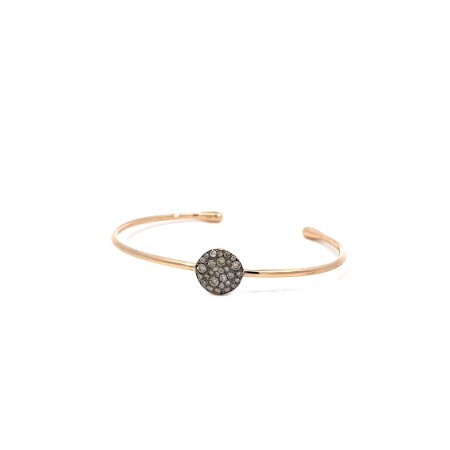 Bracelet Sabbia diamants bruns