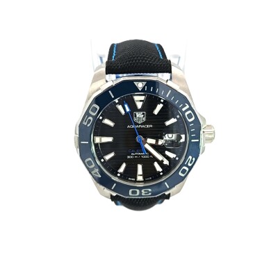 Aquaracer Automatique Black Blue