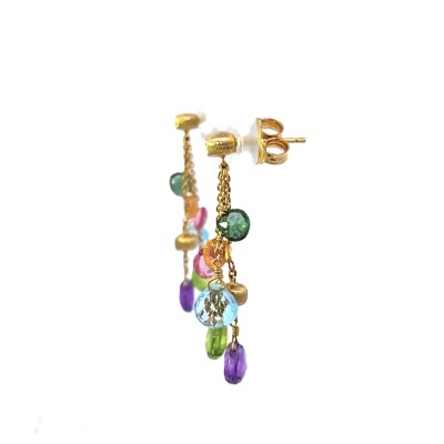 Boucles d'oreilles pierres fines