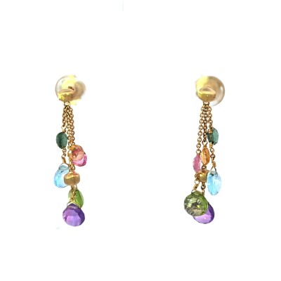Boucles d'oreilles pierres fines