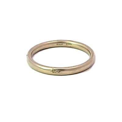 Bague Lucciole Or Blanc Sablé 1 diamant