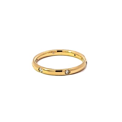 Bague Lucciole Or Jaune Poli 6 diamants