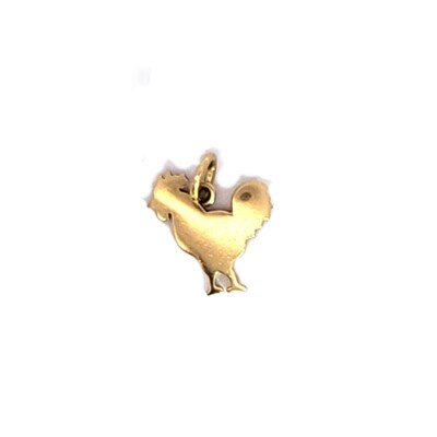 Charm Coq en Or Jaune