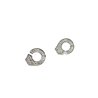 Boucles d'oreilles Menottes diamants