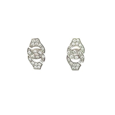 Boucles d'oreilles R8 Menottes diamants