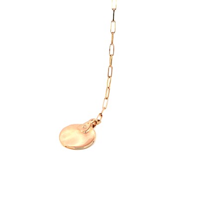 Collier Bazar en argent plaqué or rose