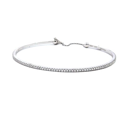 Bracelet rigide diamants