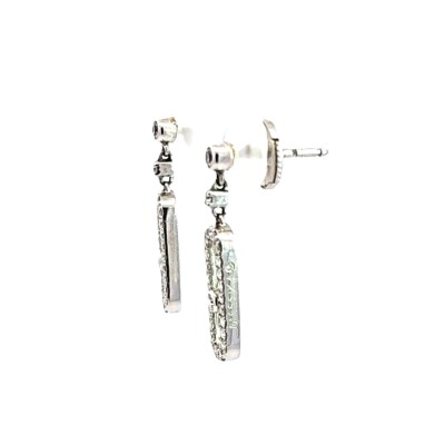 Boucles d'oreilles Move Uno diamants