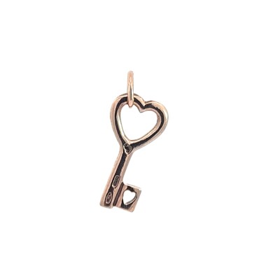 Pendentif Clef en or rose DoDo