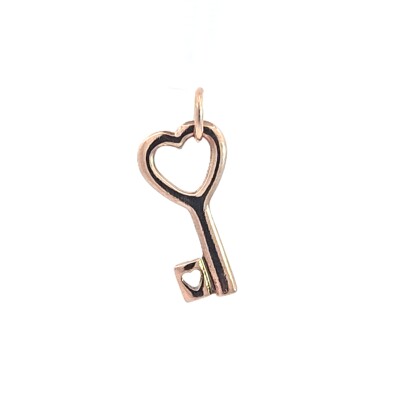 Pendentif Clef en or rose DoDo