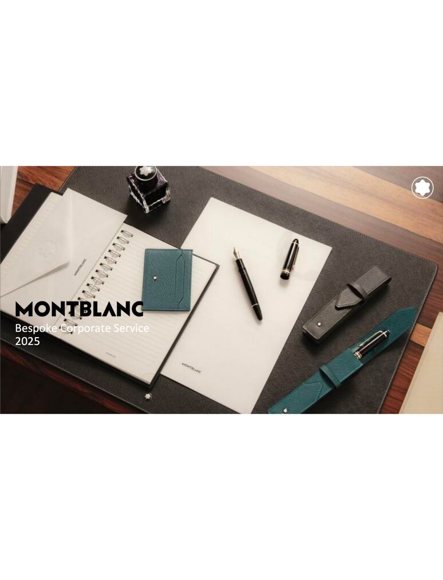 Catalogue Montblanc 2025