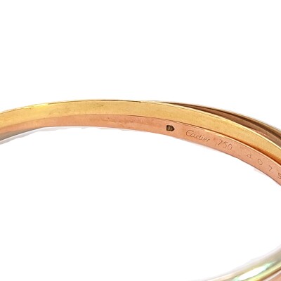 Bracelet Cartier Trinity or blanc, or jaune et or rose