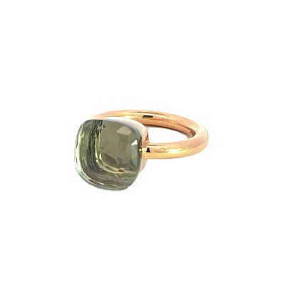 Bague Nudo Classique Prasiolite