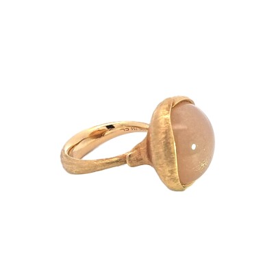 Bague Ole Lynggaard Lotus Pierre de Lune Rosée