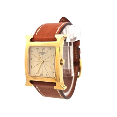 Montre Hermès Heure H Plaqué Or