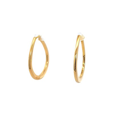 Créoles Or jaune Poires