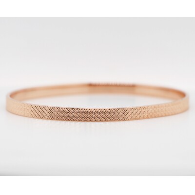 Bracelet Alicante en or rose, 4mm